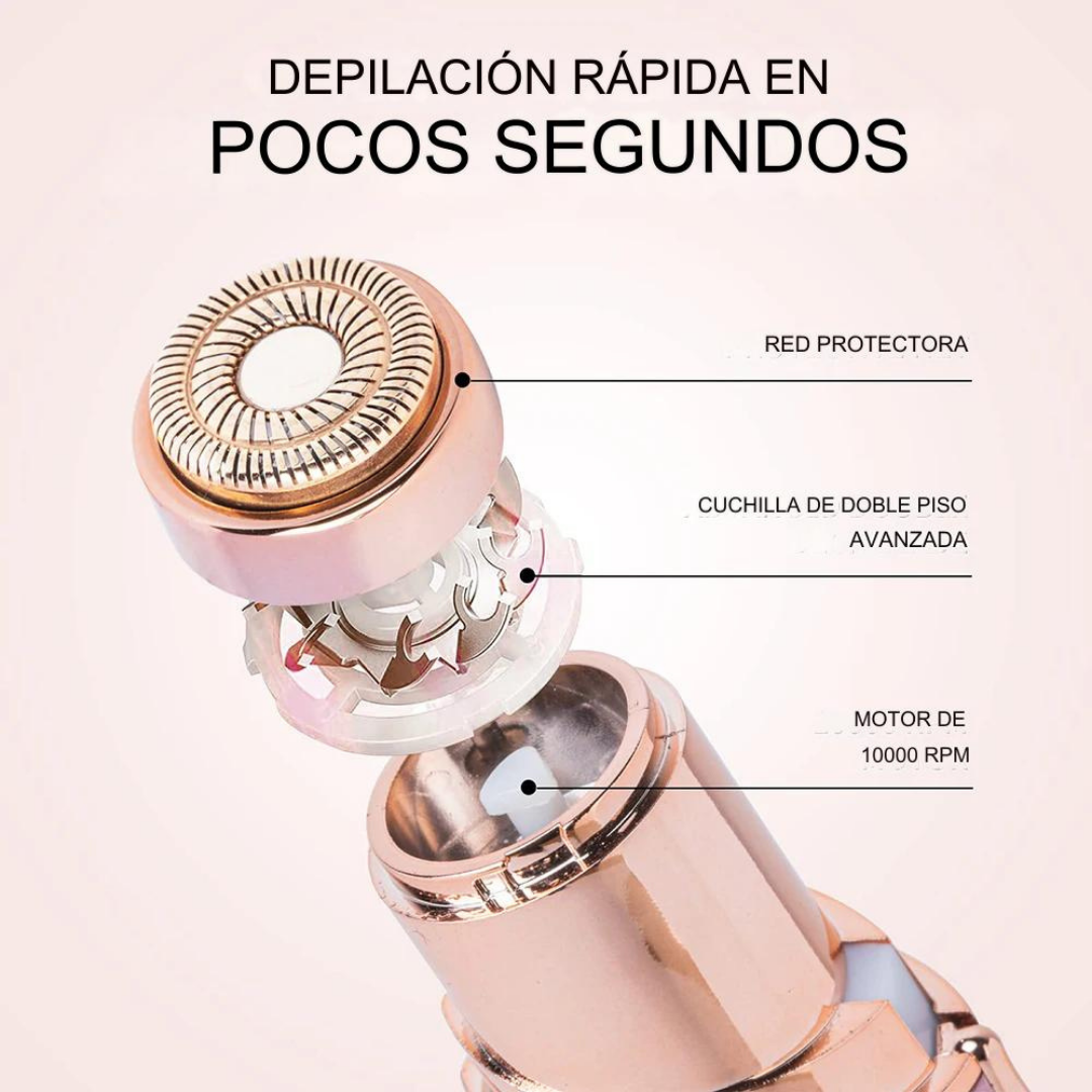 MINISKIN GLOW™ | Depiladora facial portátil