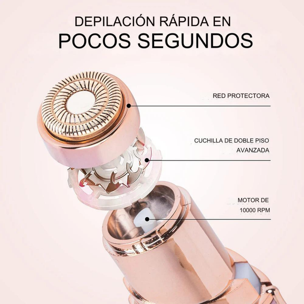 MINISKIN GLOW™ | Depiladora facial portátil