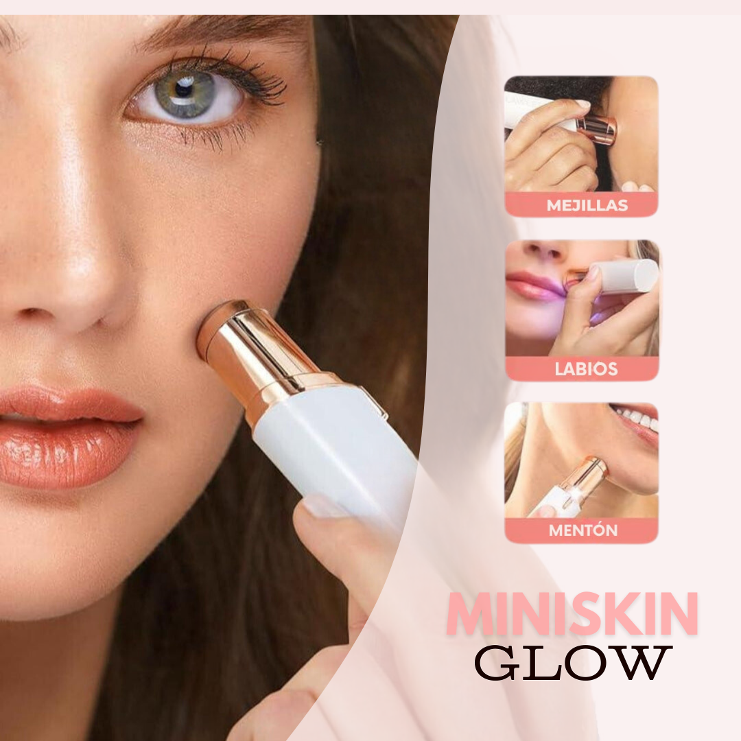 MINISKIN GLOW™ | Depiladora facial portátil